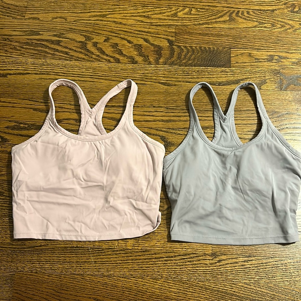 set of 2 workout tops